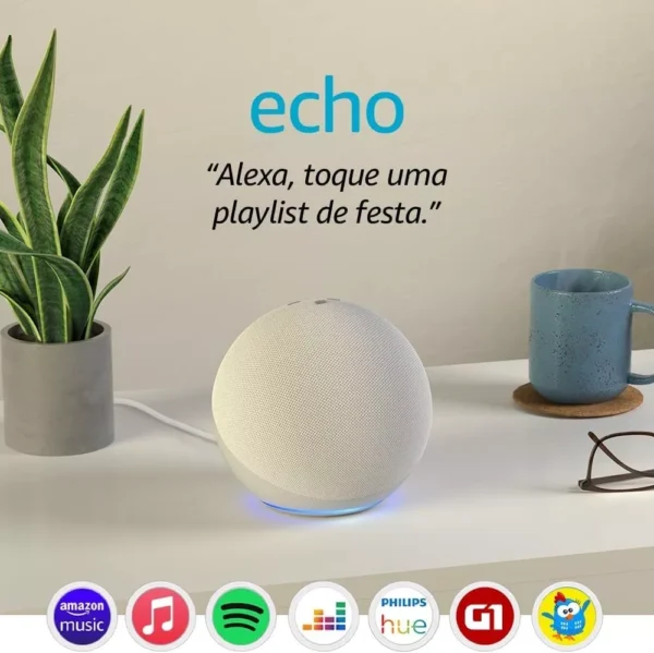 Echo Dot(5ª Geração)Alexa 5 Branco Inteligente Modero - Imagen 3