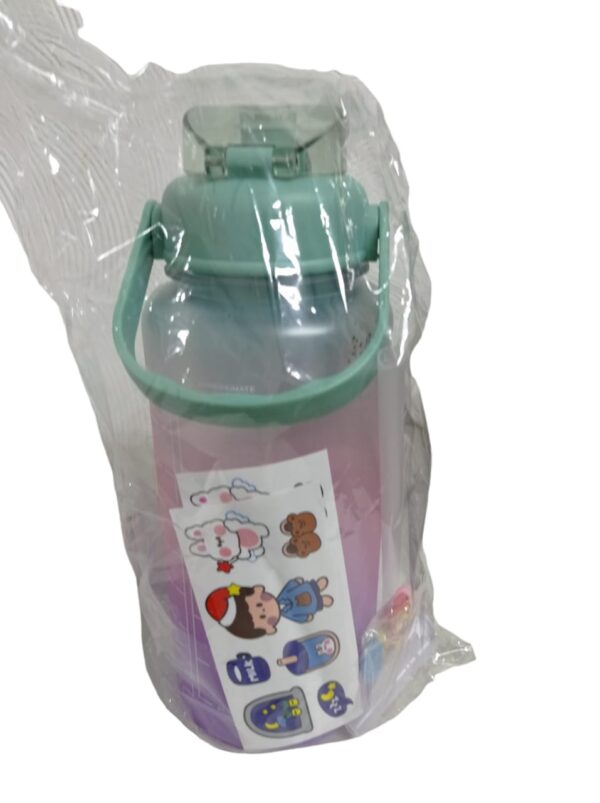 Kit 3 Garrafas Academia Personalizado Squeeze Agua - Imagen 7