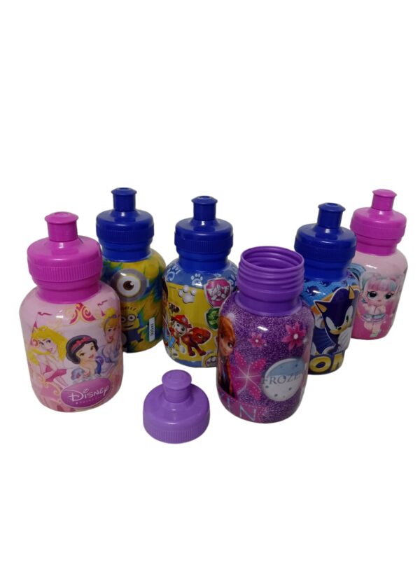 Garrafinhas 350ML Herois Personagens Princesas Infantil - Imagen 3