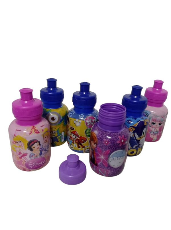 Garrafinhas 350ML Herois Personagens Princesas Infantil - Imagen 4