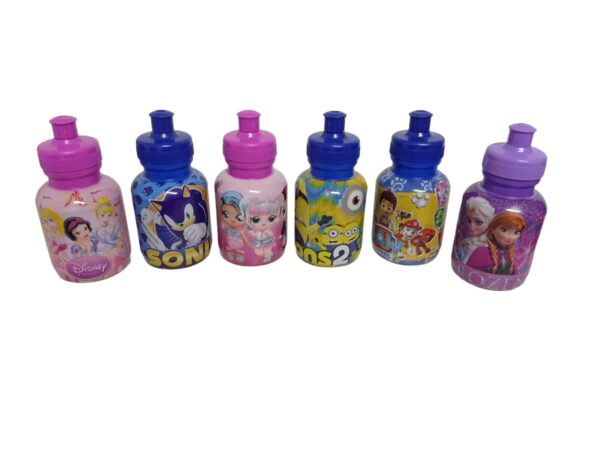 Garrafinhas 350ML Herois Personagens Princesas Infantil - Imagen 2