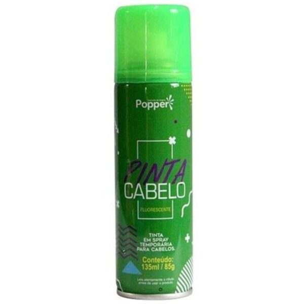 Spray de Cabelo Neon Verde Brilha no Escuro Com Luz Negra Fluorescente Colorido - Imagen 3