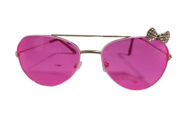 Barbie Rosa Oculos Formato De Coração Estiloso Infantil - Imagen 4