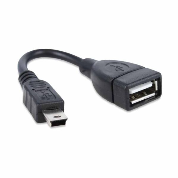 Cabo Otg v3 usb mini para usb femea adaptador - Imagen 2